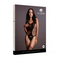  -    Fence Suspender Bodystocking,  S/L, Shots DES020BLK -  Sex-shop 