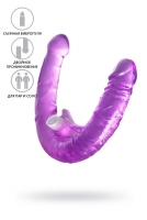     TOYFA Double Dildo with Vibro Bullet, TPR, , 35  -  Sex-shop 